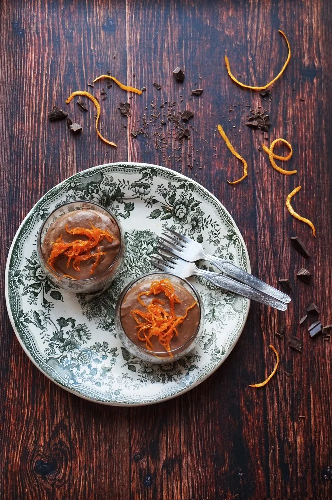 mousse al cioccolato fondente