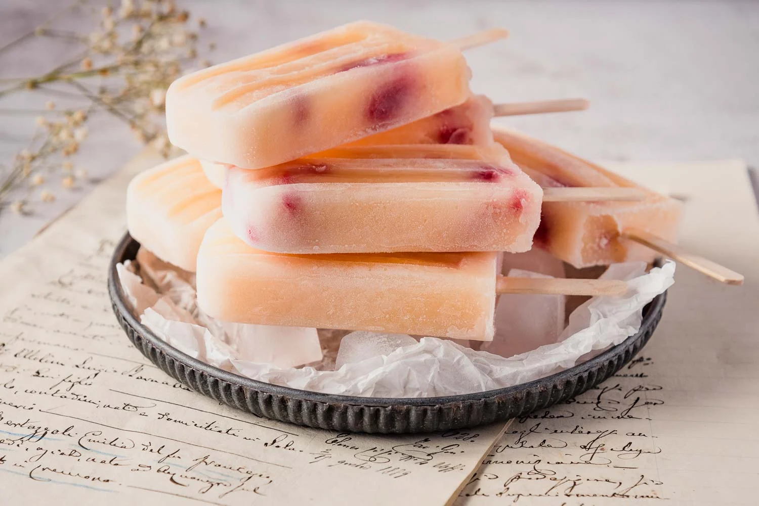Ghiaccioli melone e cocco
